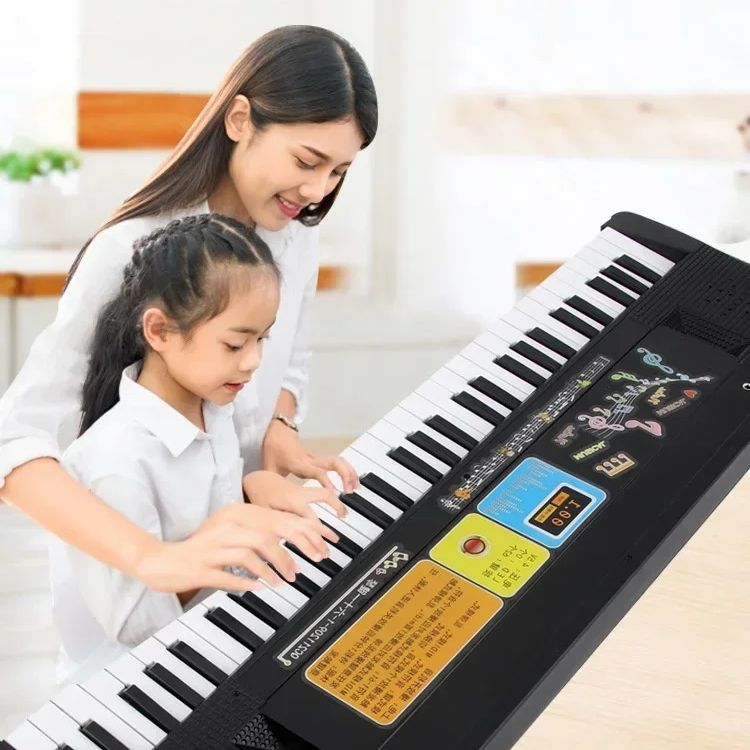 Musical Instrument Harmonium - Piano Keyboard Elektronik Anak-anak 37/61 Tombol