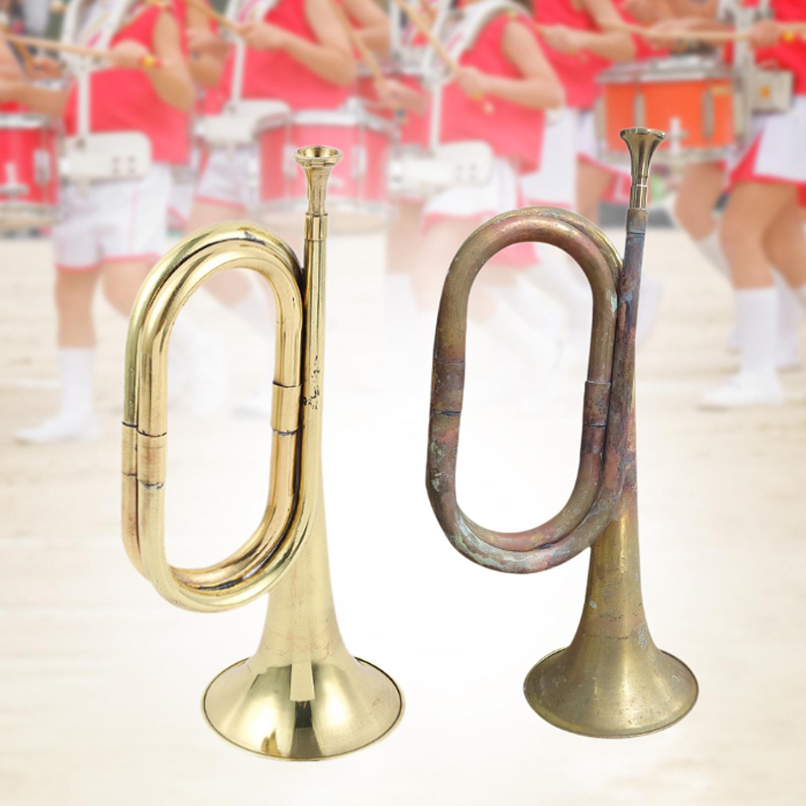 Musical Instrument Bugle - Terompet Bugle Kuningan Alat Musik Diameter