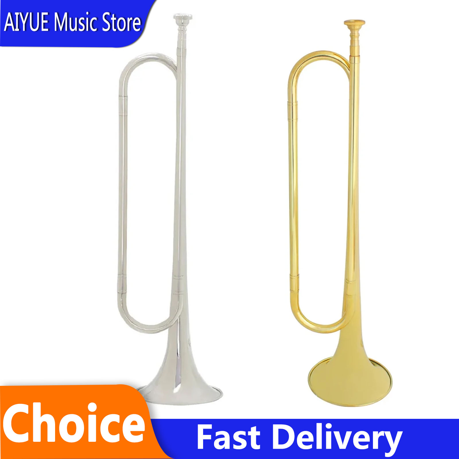 Musical Instrument Bugle - Terompet Bugle Retro SLADE Bb Flat