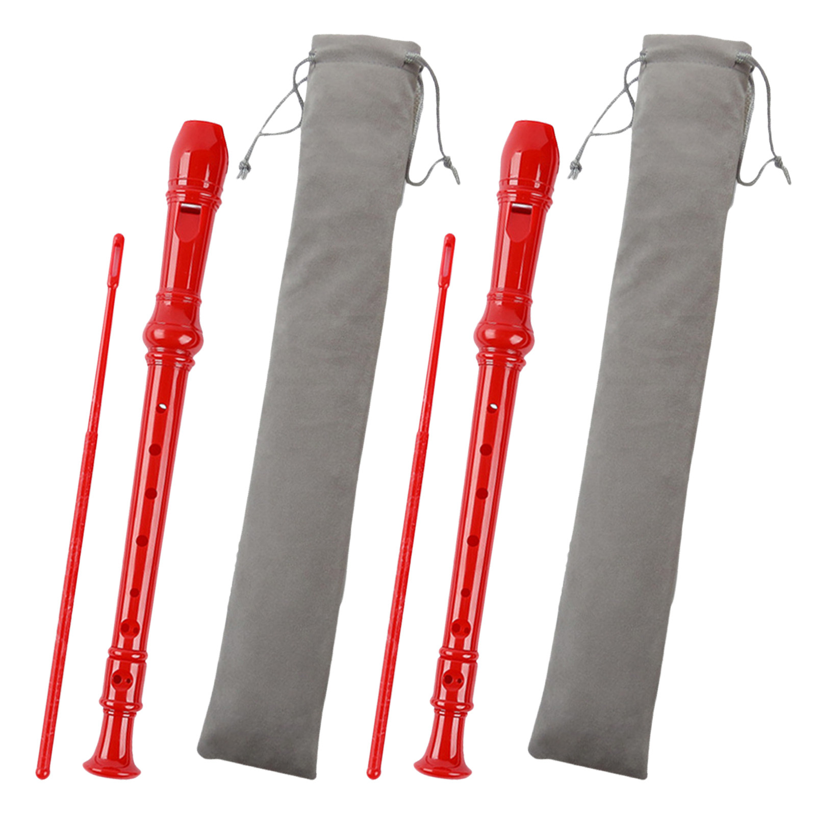 2 Set Alat Musik Rekorder Sopr - Soprano Recorder Plastic ulasan dan harga