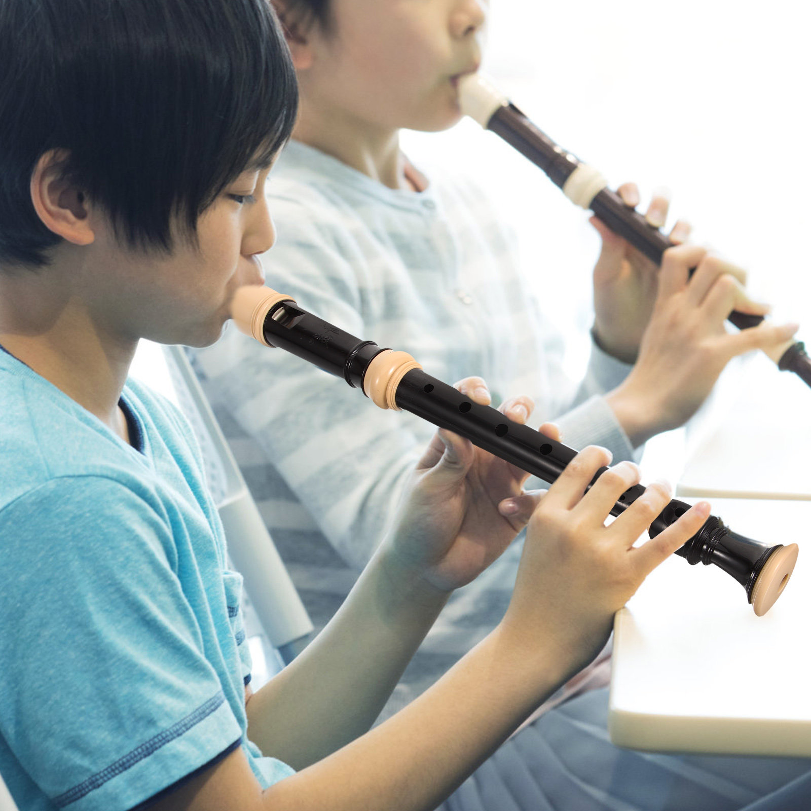 1 Set Rekorder Soprano 8 Luban - Soprano Recorder Plastic ulasan dan harga