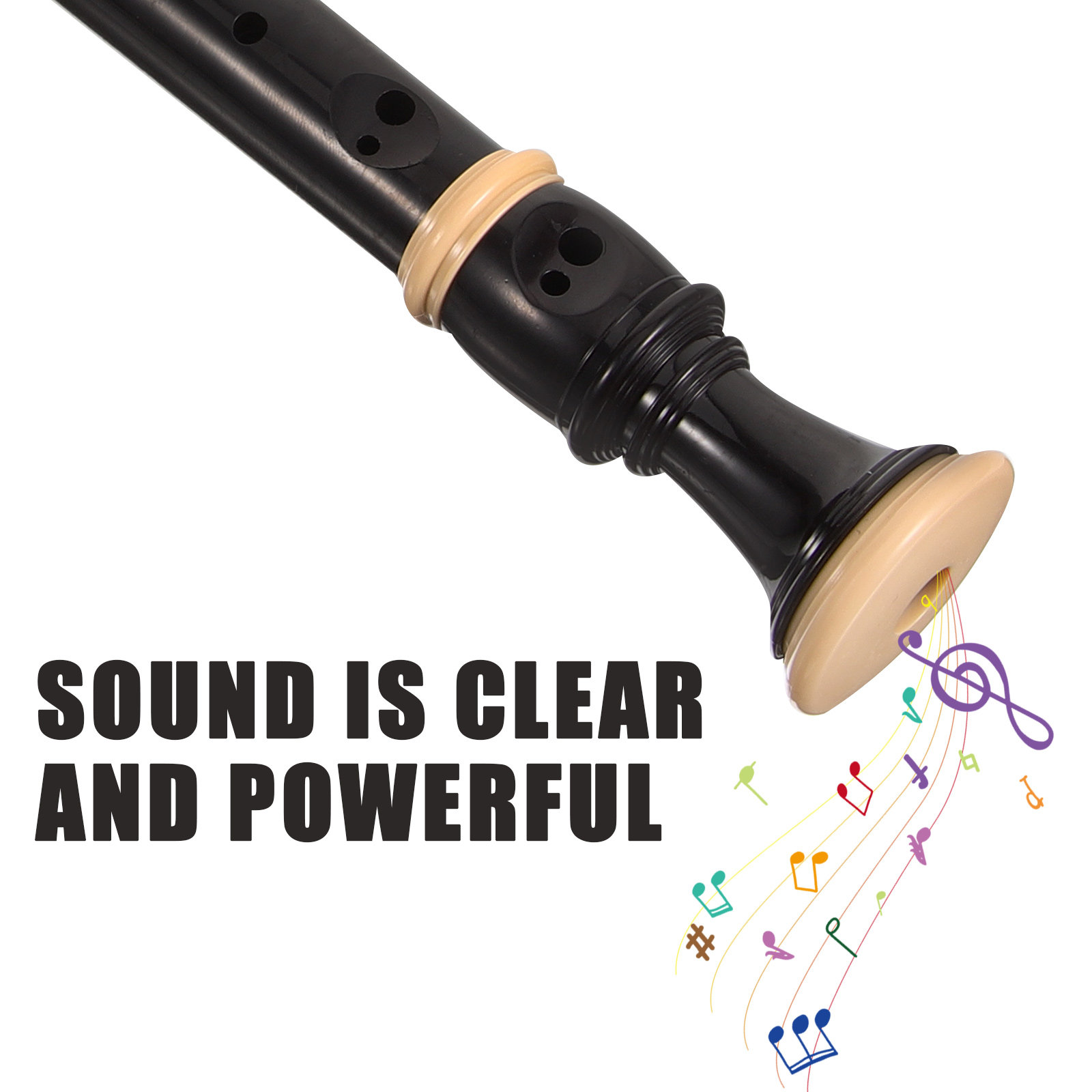 1 Set Rekorder Soprano 8 Luban - Soprano Recorder Plastic ulasan dan harga