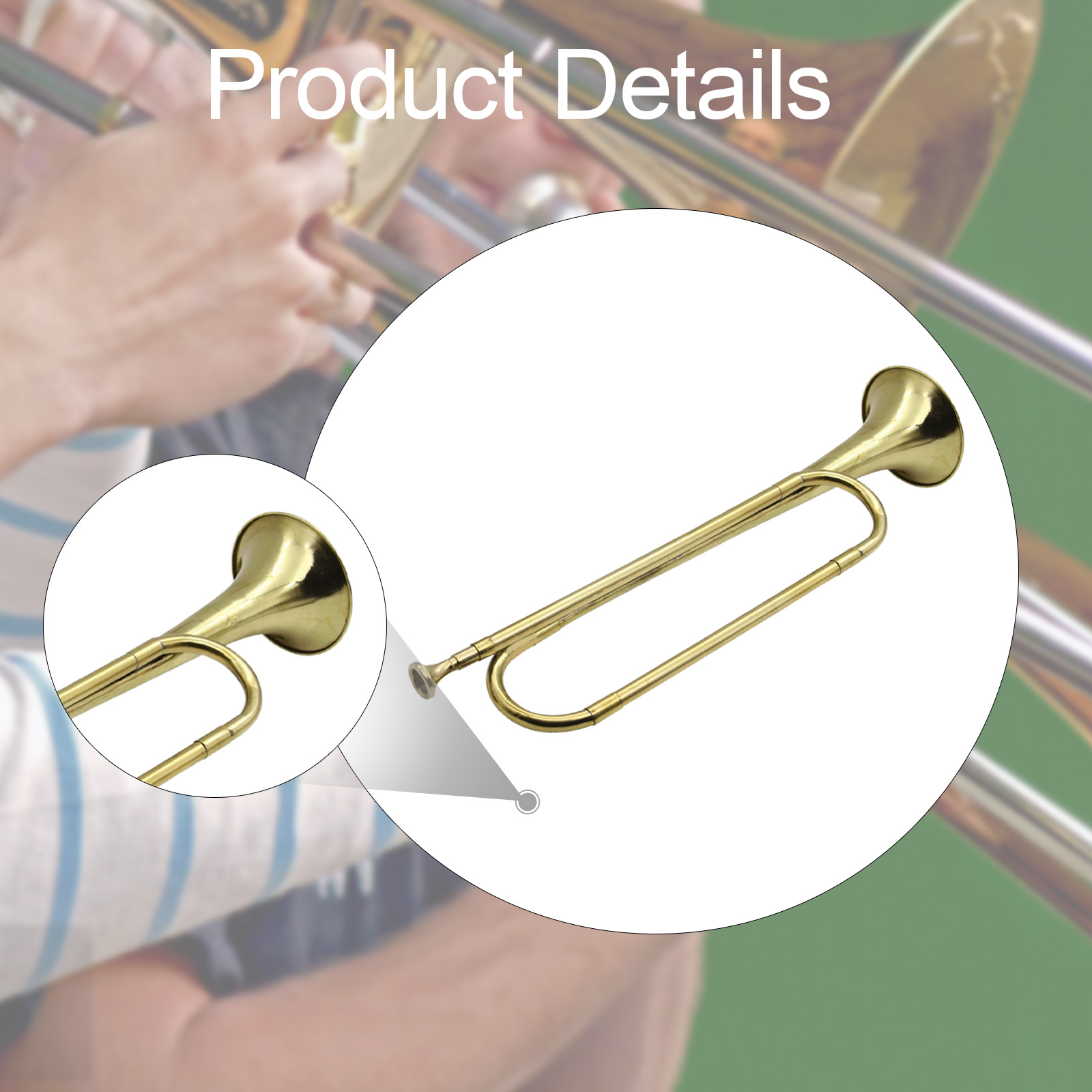 Terompet Kuningan, Alat Musik  - Musical Instrument Bugle ulasan dan harga