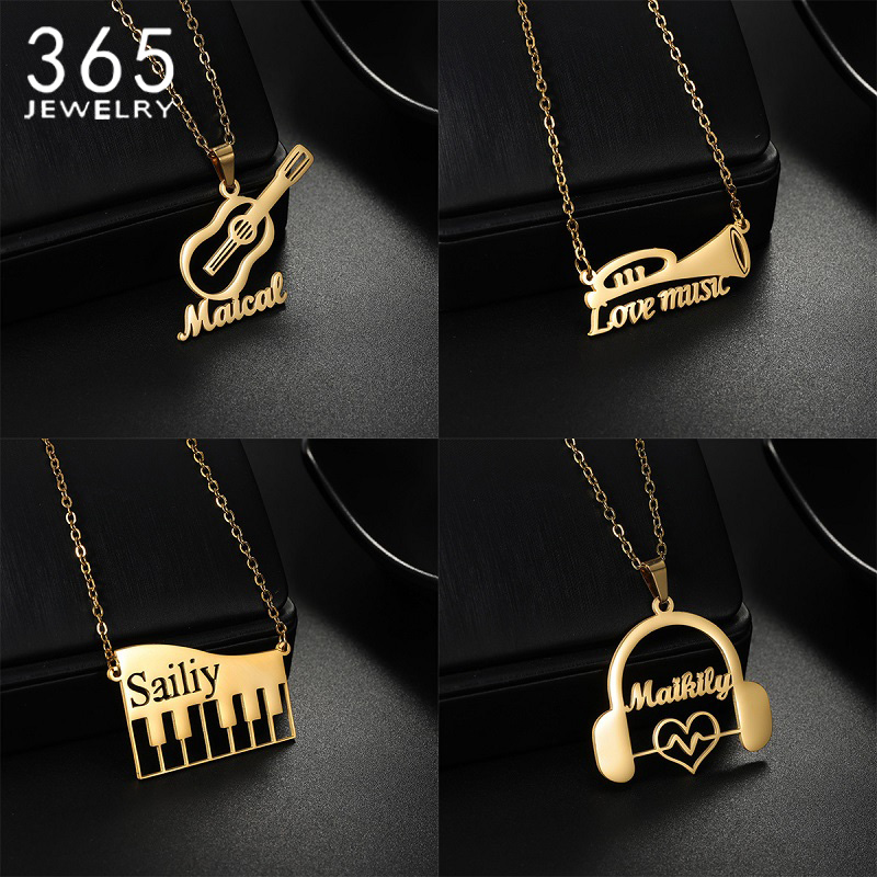 Kalung Liontin Instrumen Musik - Musical Instrument And Names ulasan dan harga